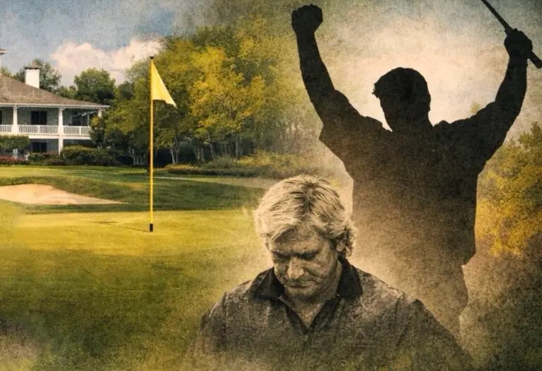 Nick Faldo swing precision analysis at the Masters