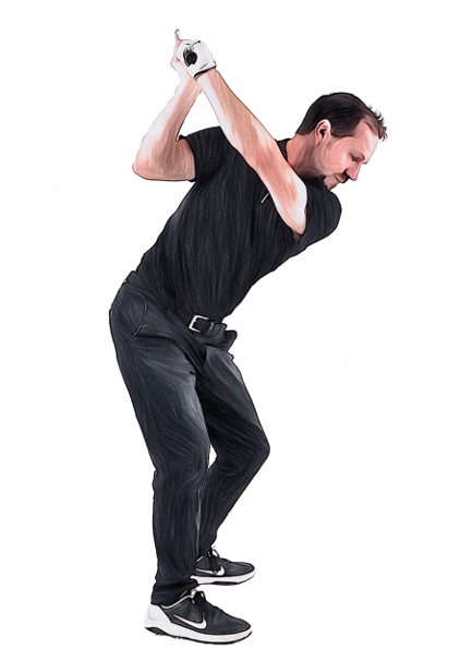 Biomechanics of the correct backswing